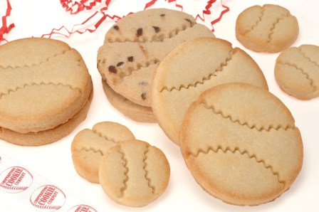 Enjoy our baseball cookies during the World Series
