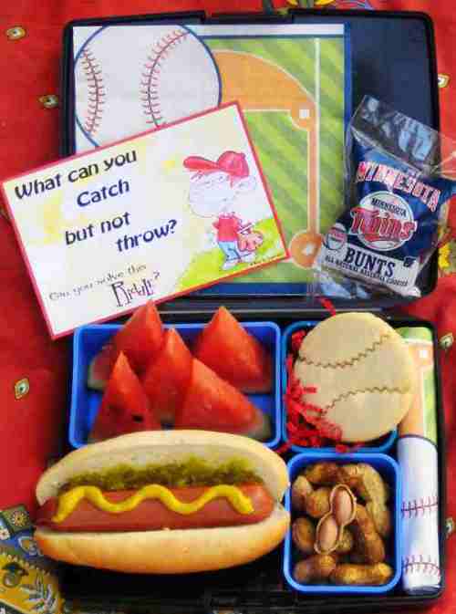 Baseball Cookies Featured in Home Run Lunch